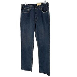 Carhartt Relaxed Fit Holter Jeans Men's 34x36 Straight Leg Stretch Landman Work